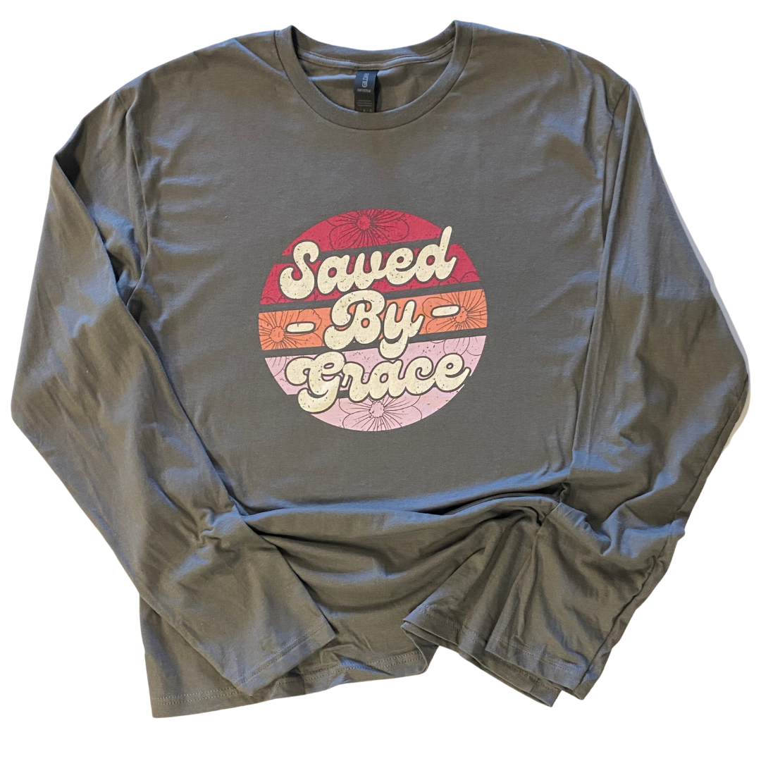 Saved By Grace Long Sleeve