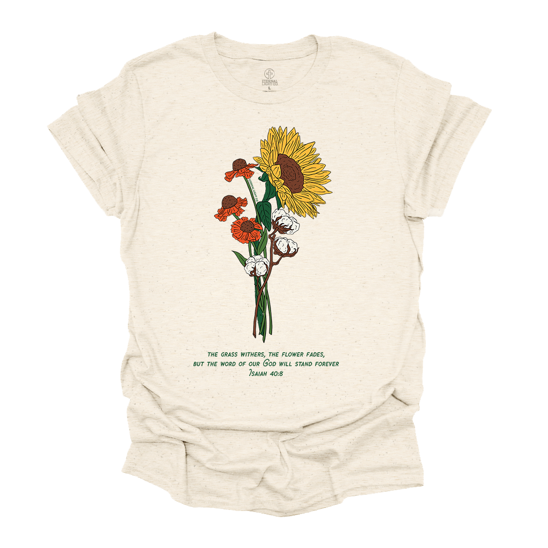 Fall Flowers Tee – Eternal Light Co