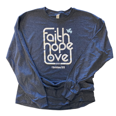 Faith Hope Love Long Sleeve