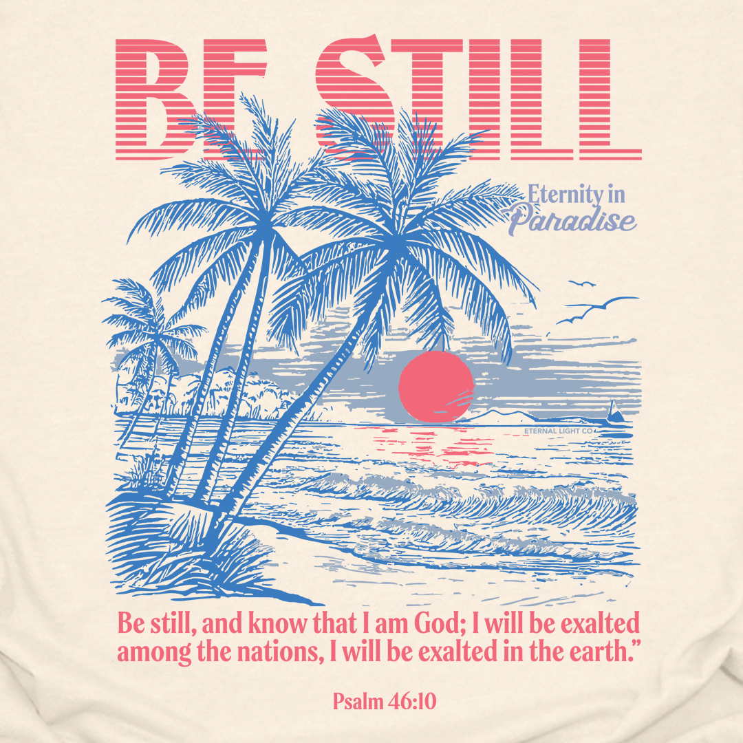 Be Still Ocean Tee