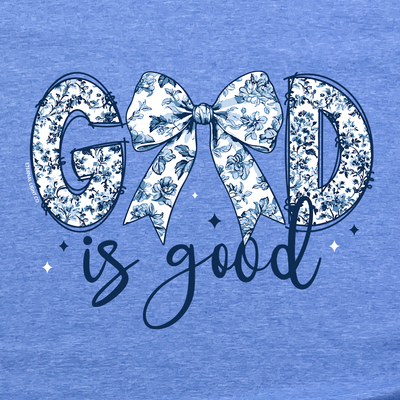 God Is Good Bow Tee