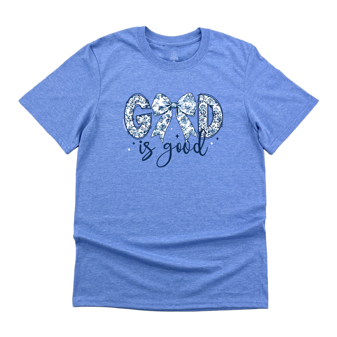 God Is Good Bow Tee