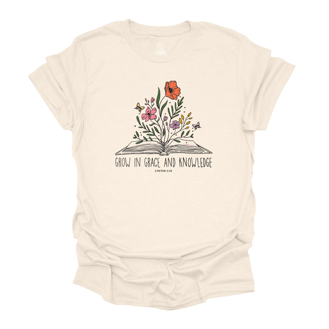 Grow in Grace Bible Tee