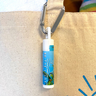 Be The Light Chapstick with Carabiner