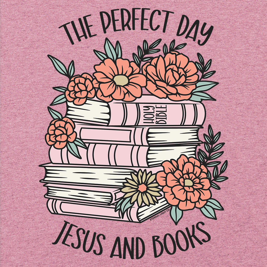 Jesus and Books Tee