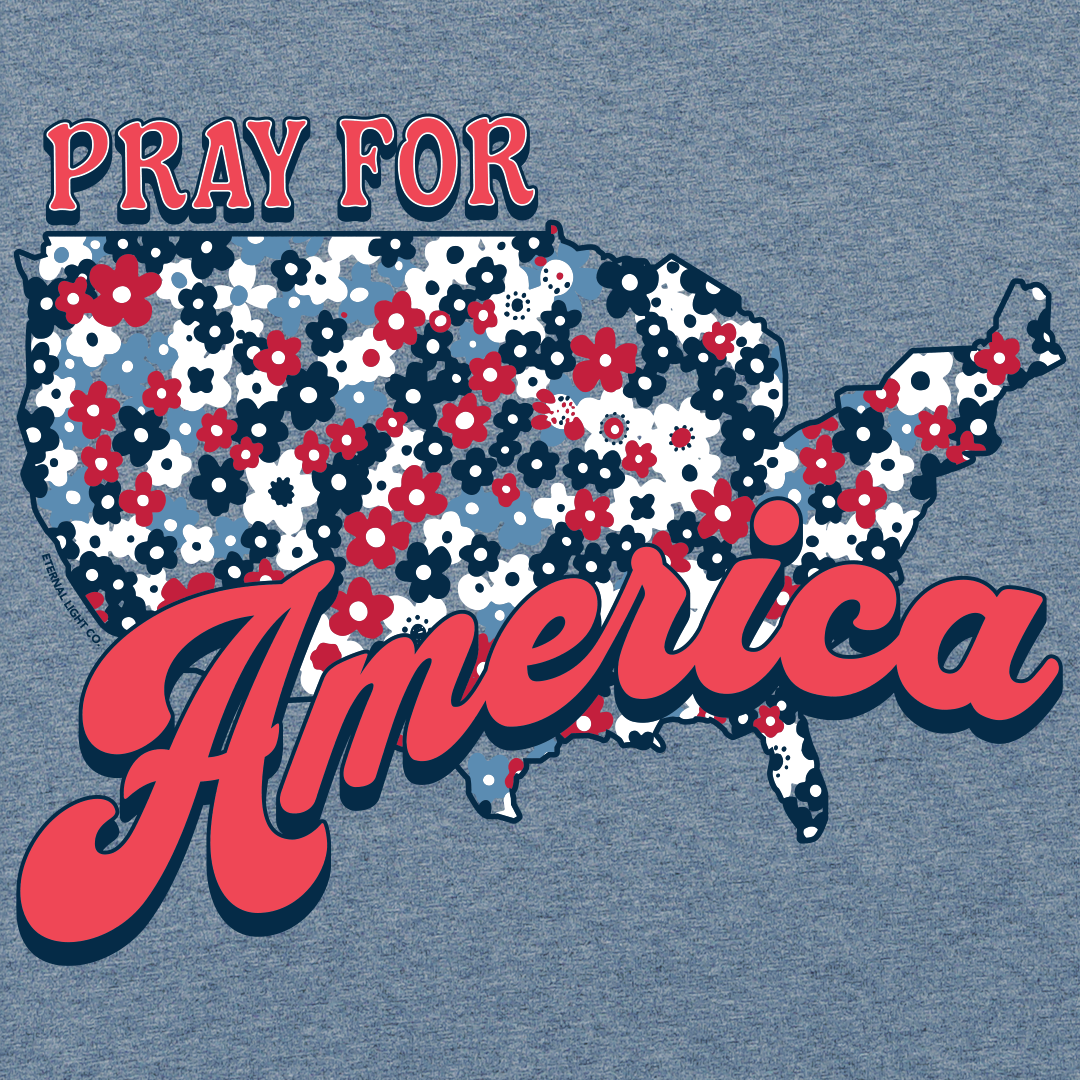 Pray For America Tee