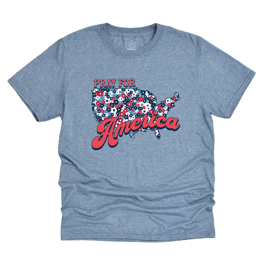 Pray For America Tee