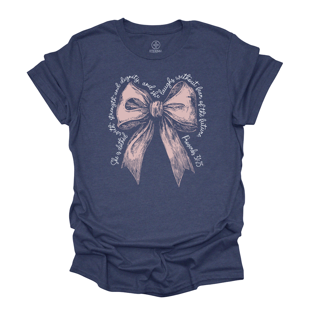 Proverbs 31 Bow Tee