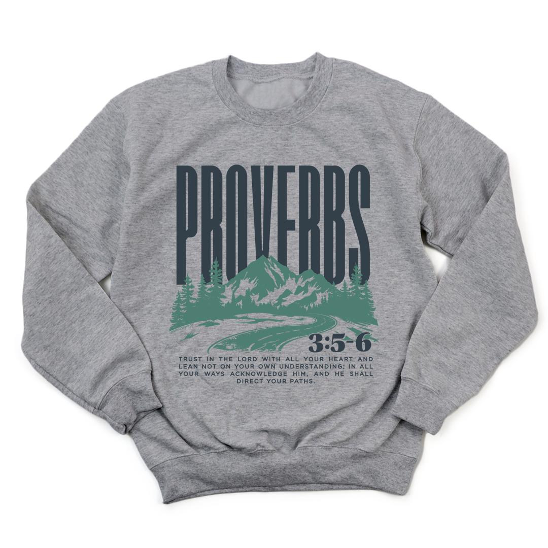 Proverbs Mountain Sweatshirt