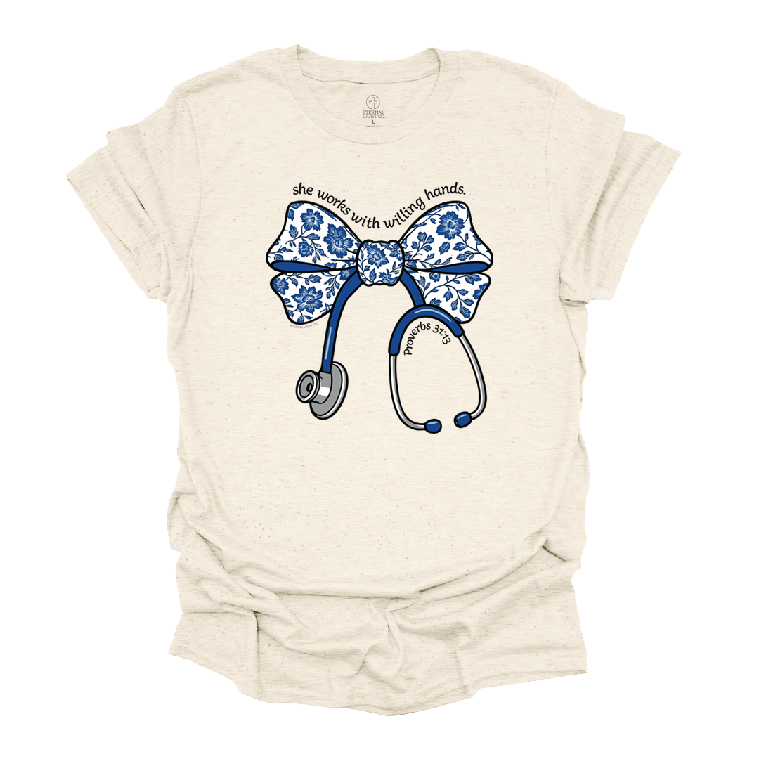 Willing Hands Nurse Tee