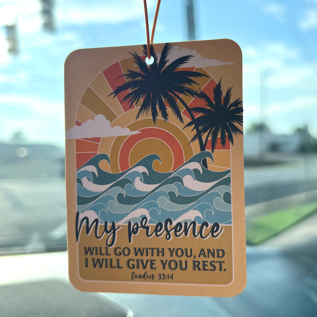 Exodus 33:14 Air Freshener