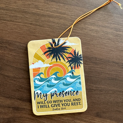 Exodus 33:14 Air Freshener