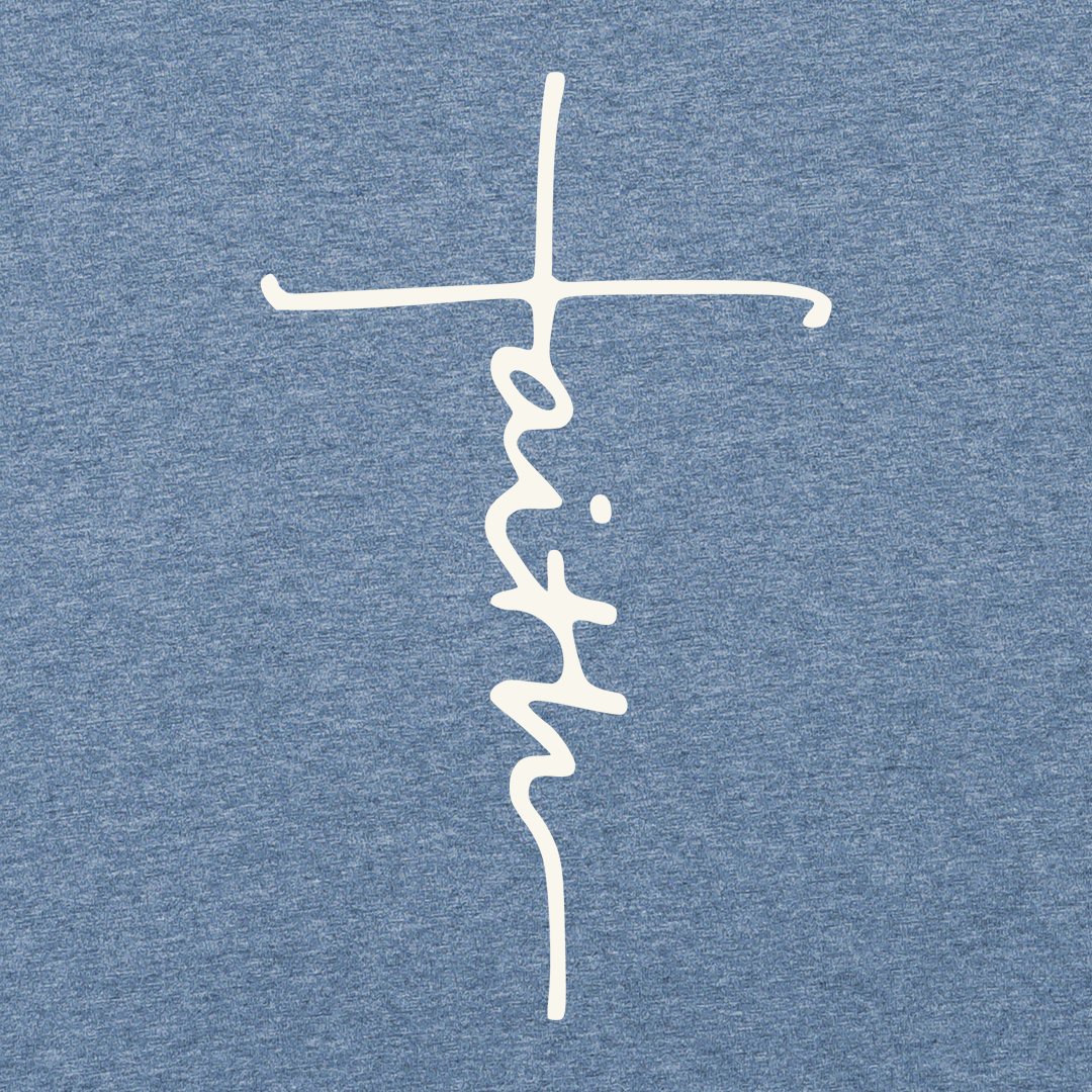 Faith Cross Tee – Eternal Light Co