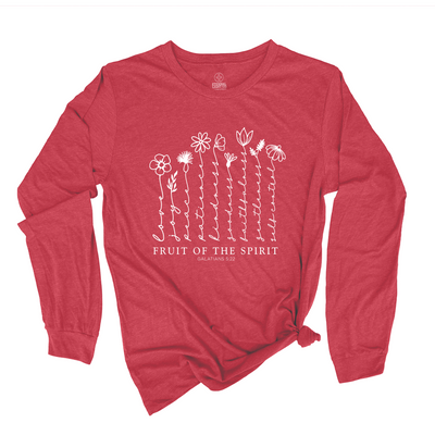 Fruit Of The Spirit Floral Long Sleeve