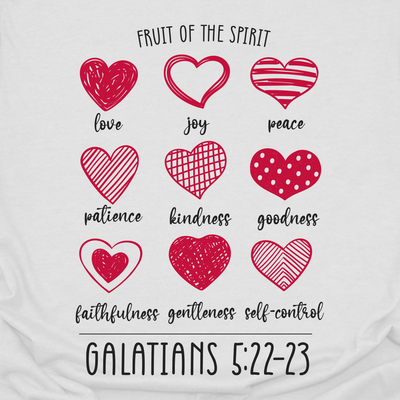 Fruit of The Spirit Hearts Tee