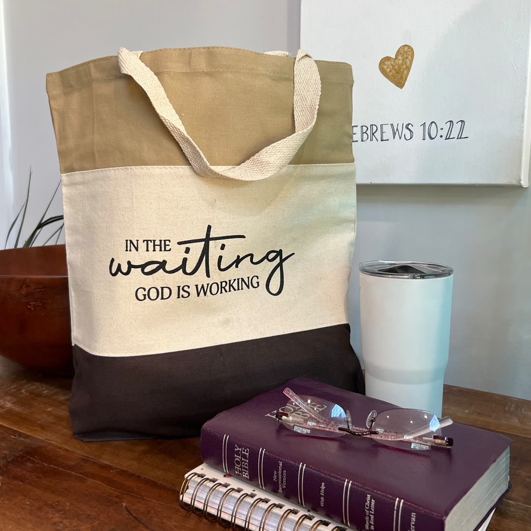 God Is Working Tote