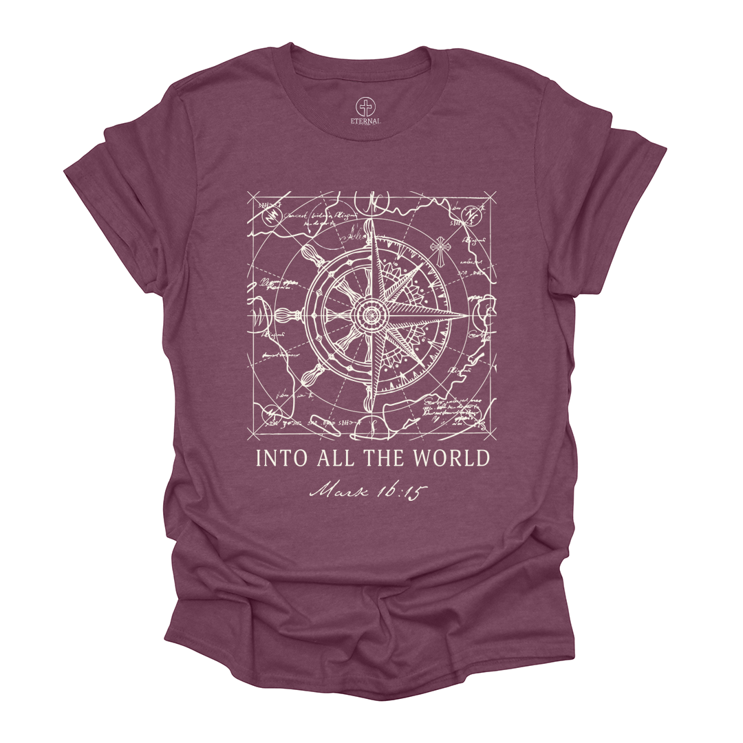 Into All The World Tee Eternal Light Co