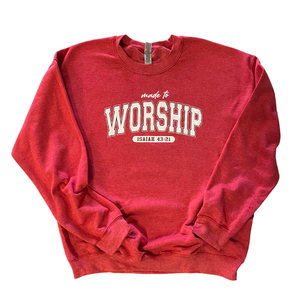 Made To Worship Sweatshirt Eternal Light Co