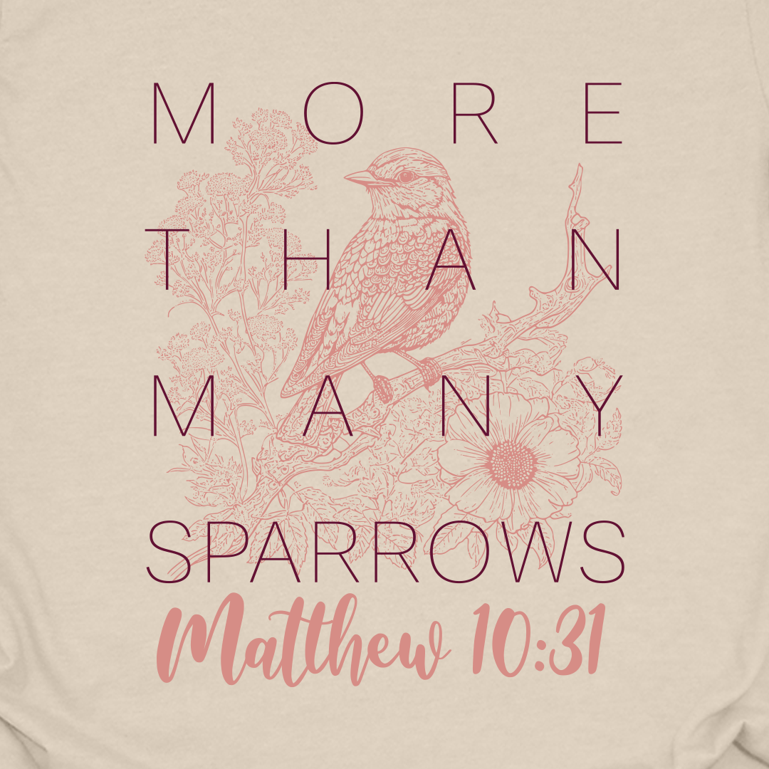 More Than Many Sparrows Tee