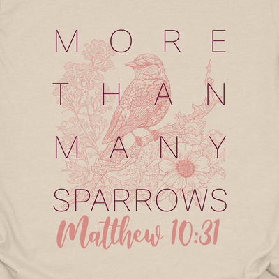 More Than Many Sparrows Tee