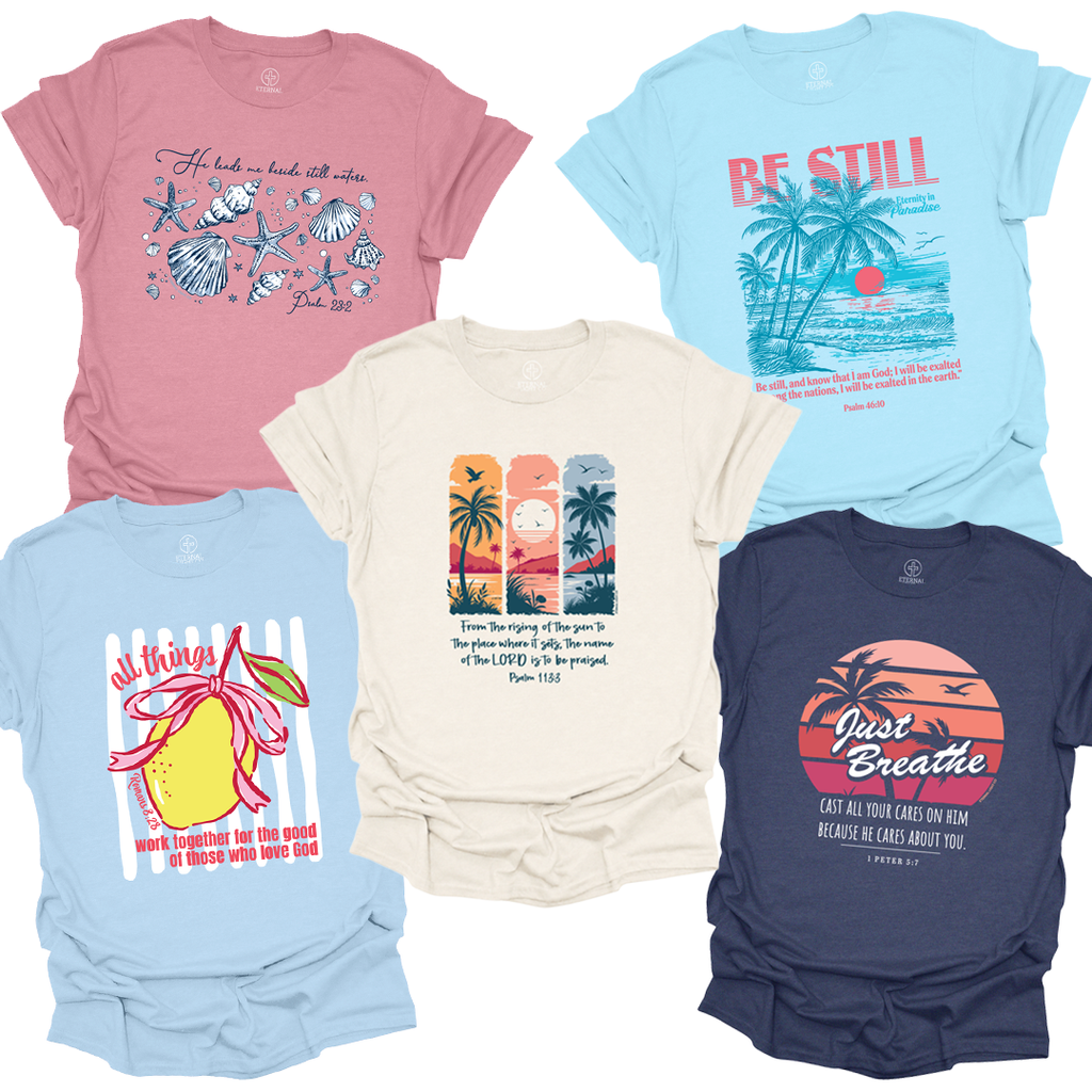 Summer Tee 5 Pack Bundle