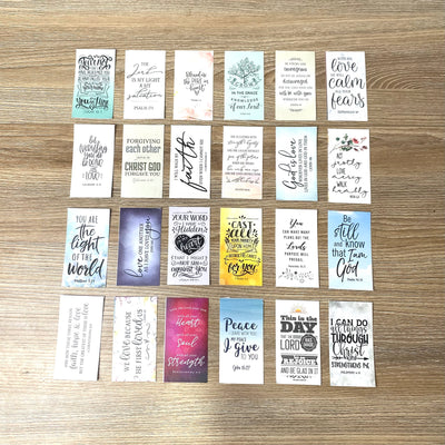 Christian Encouragement Card Set - Scripture Pack 1