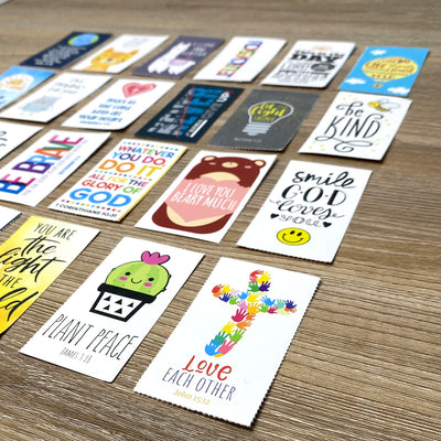 Christian Encouragement Card Set - Kids Pack