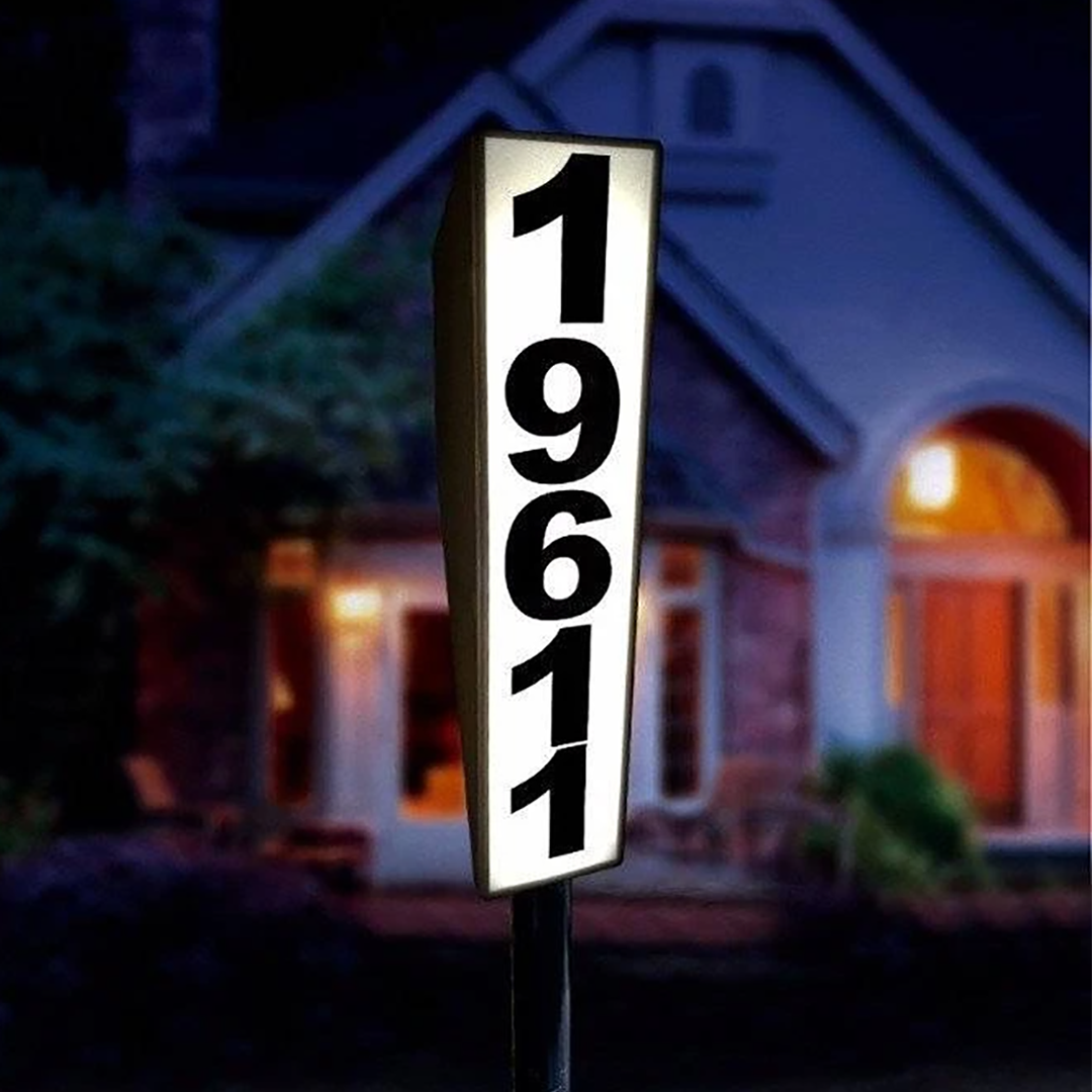 Eternal Light Address Sign