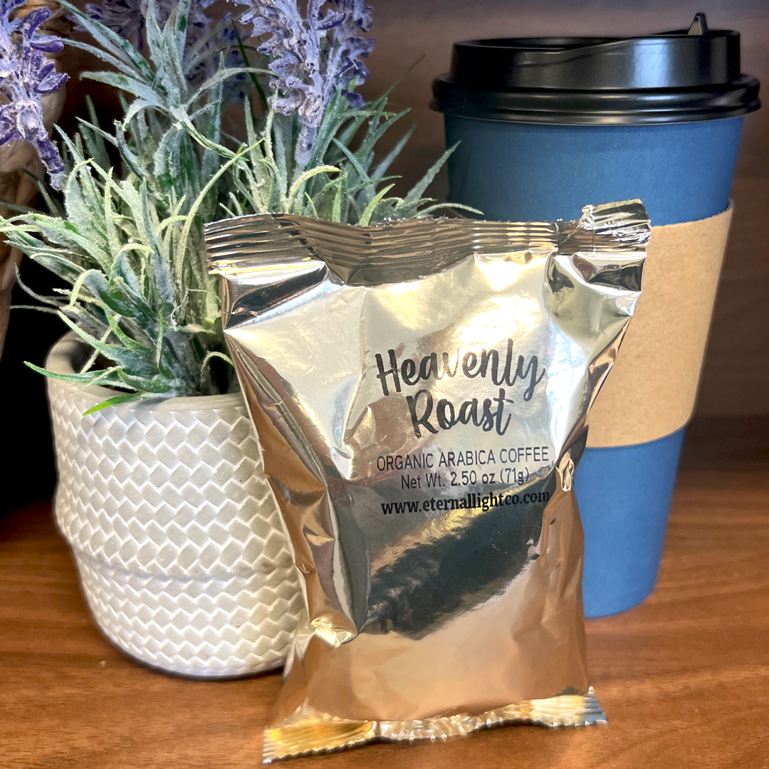 Eternal Light "Heavenly Roast" Ground Coffee 2.5 oz Sample