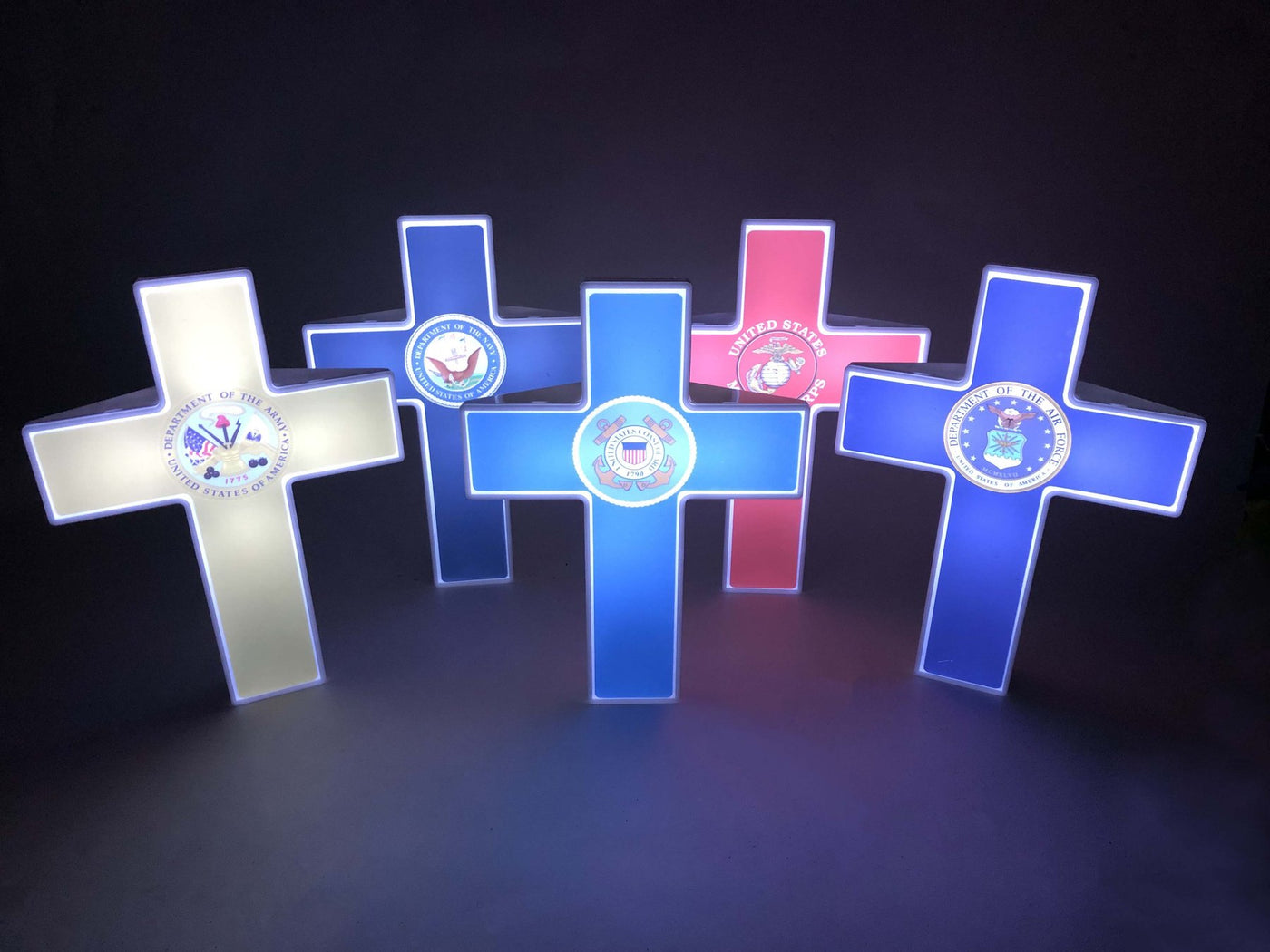 Military Branches Eternal Light Cross