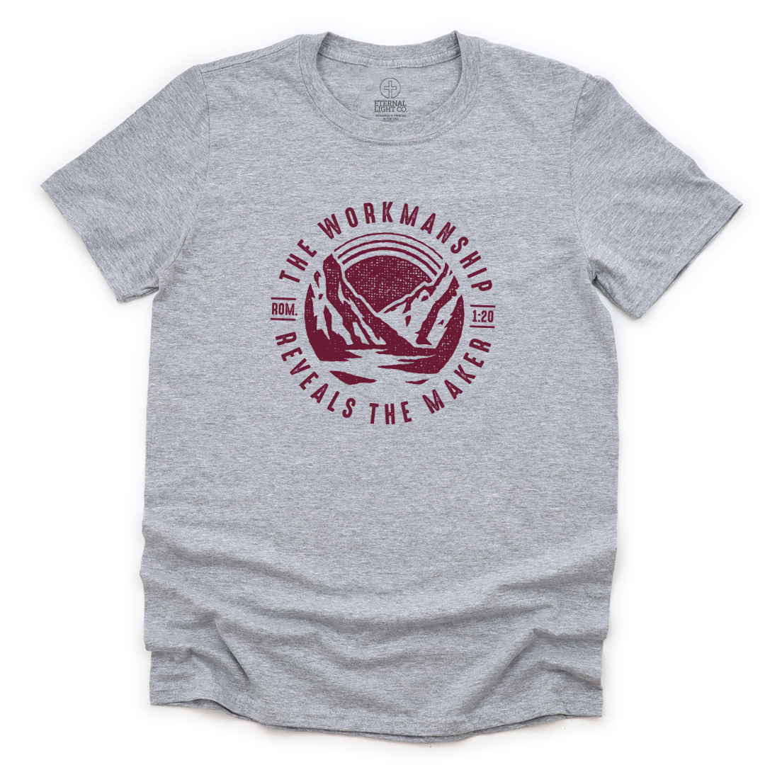 THE WORKMANSHIP ROMANS 1:20 Tee